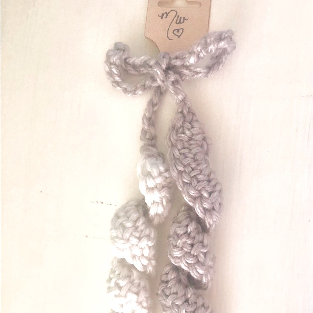 Crocheted Pony Tail Curly Q